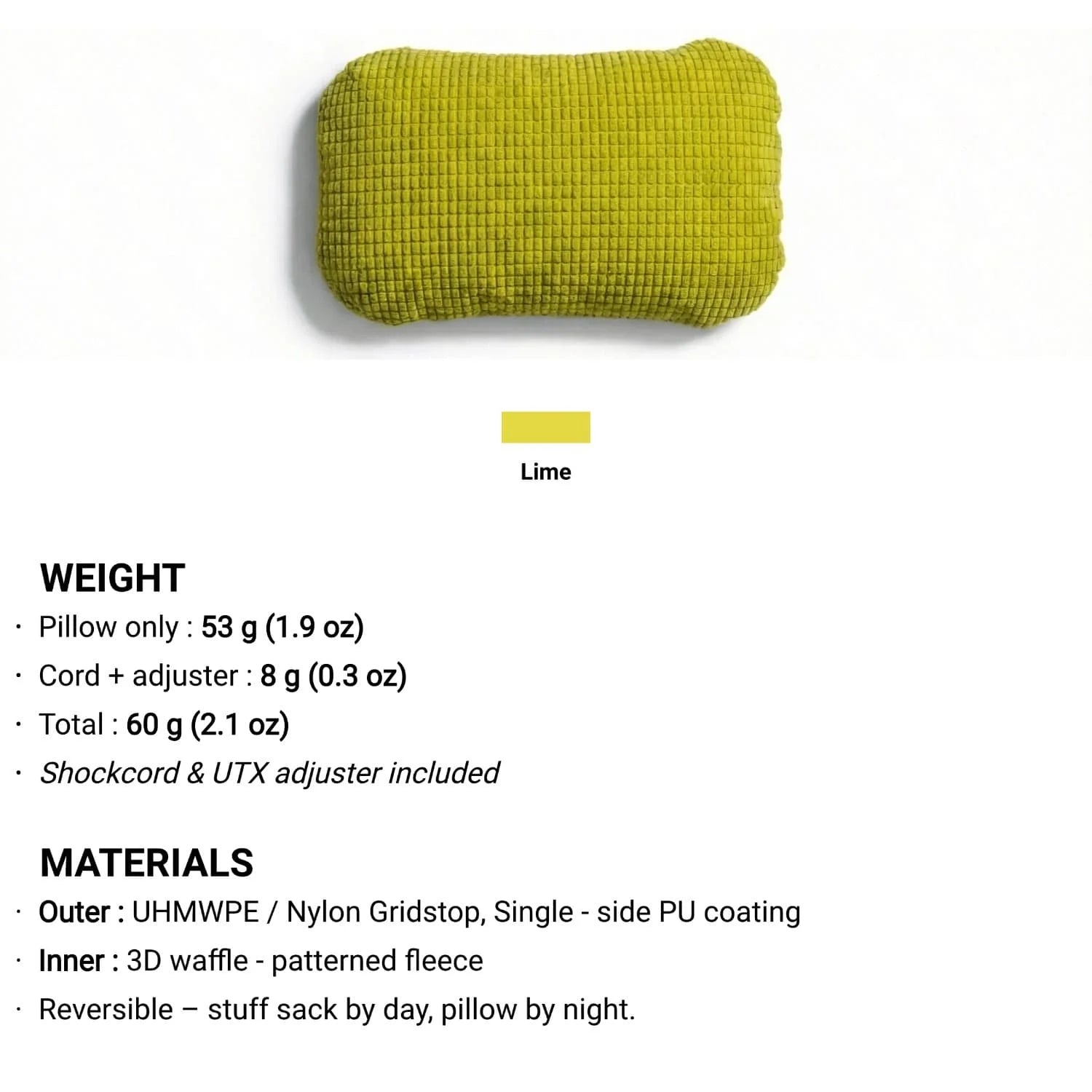 Stuff Sack & Pillow Multifunctional Storage Bag